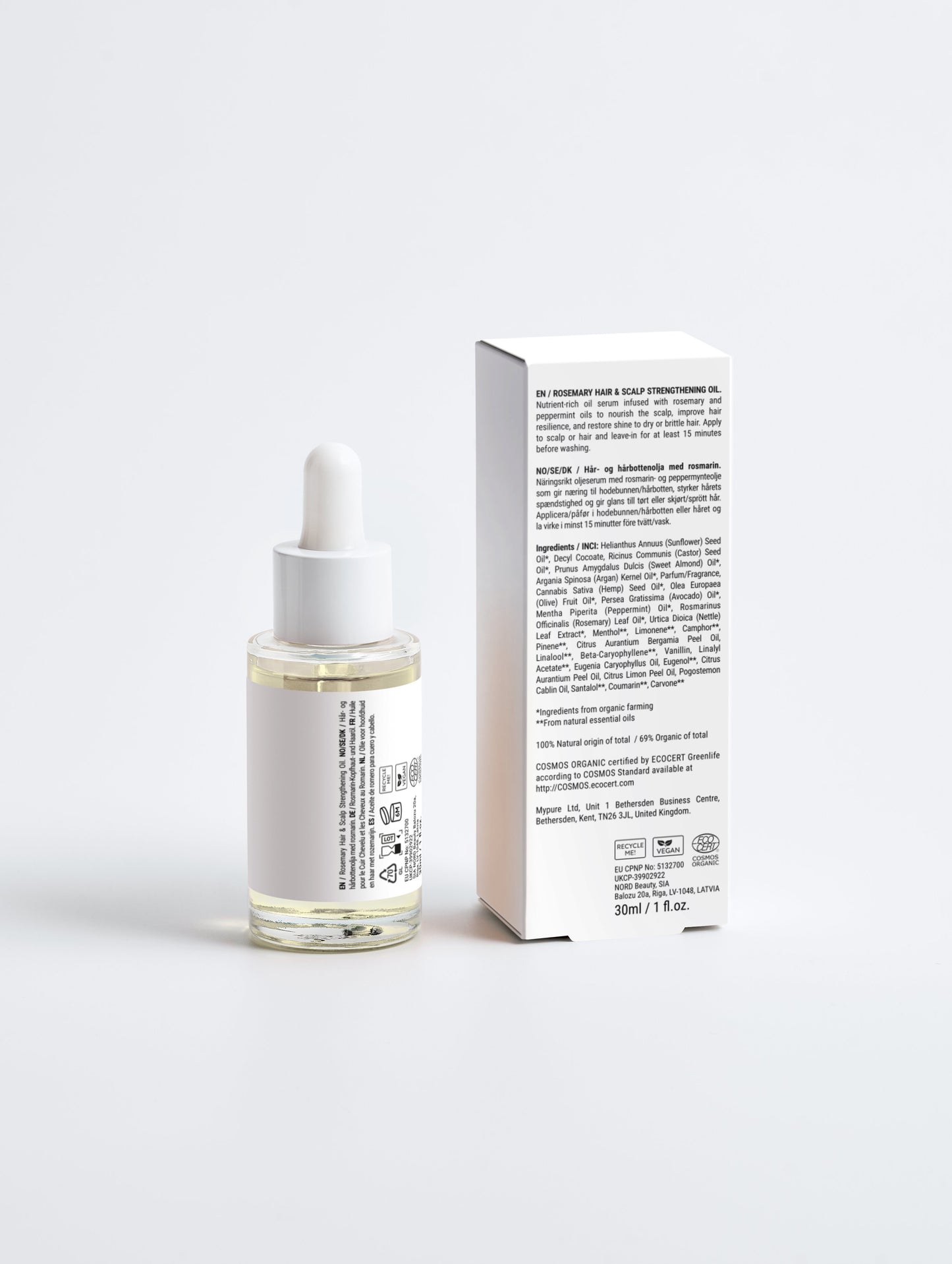 Rosemary Hair & Scalp Strengthening Oil 30 ml
